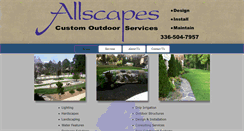 Desktop Screenshot of customoutdoorservices.com